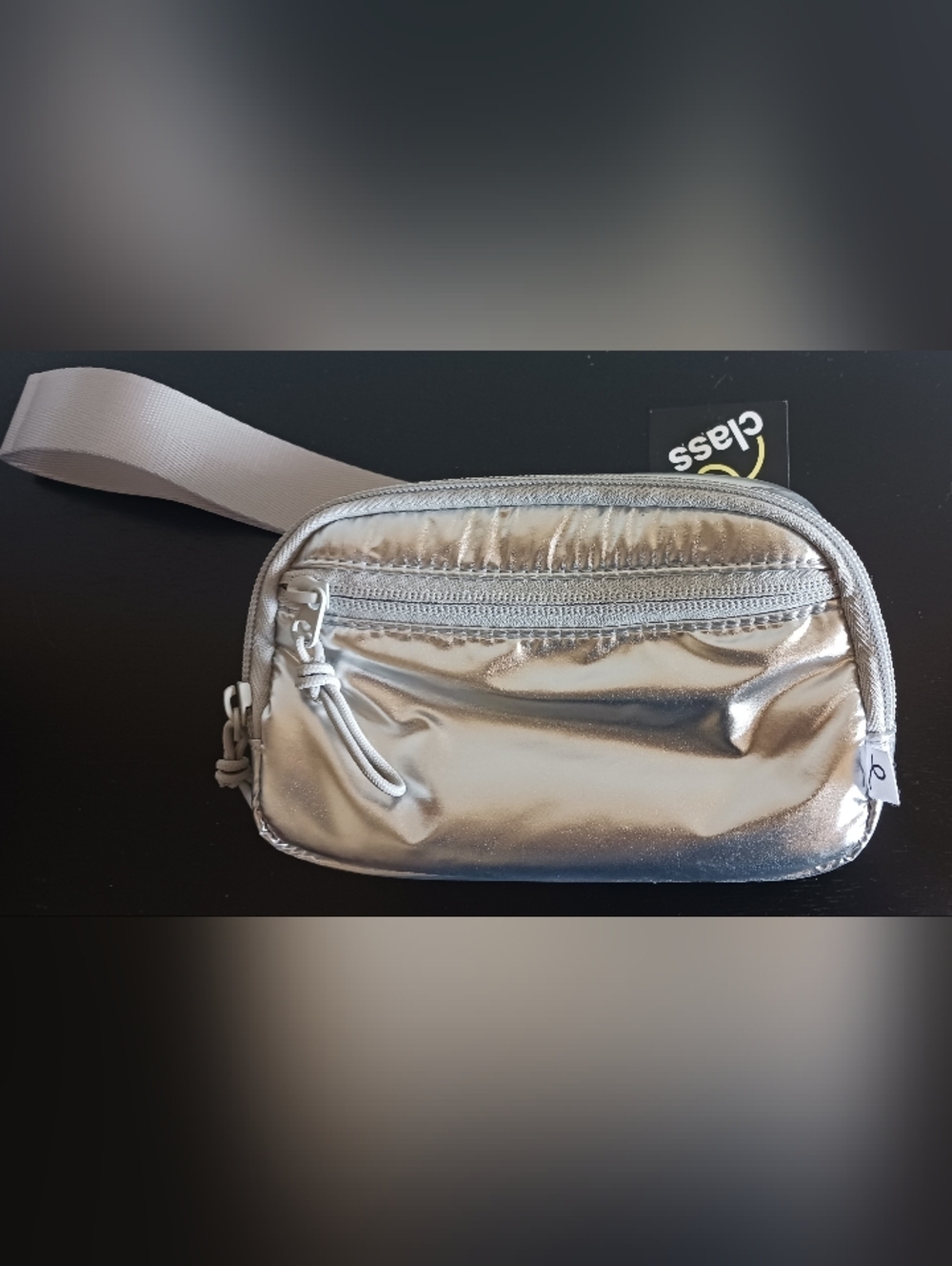 Fanny Pack Girls Art Class Belt Bag Silver NWT